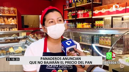 Precio del pan no bajará tras exoneración del IGV, advierte ASPAN