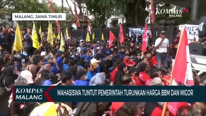 Mahasiswa Aliansi Cipayung Lakukan Aksi Unjuk Rasa