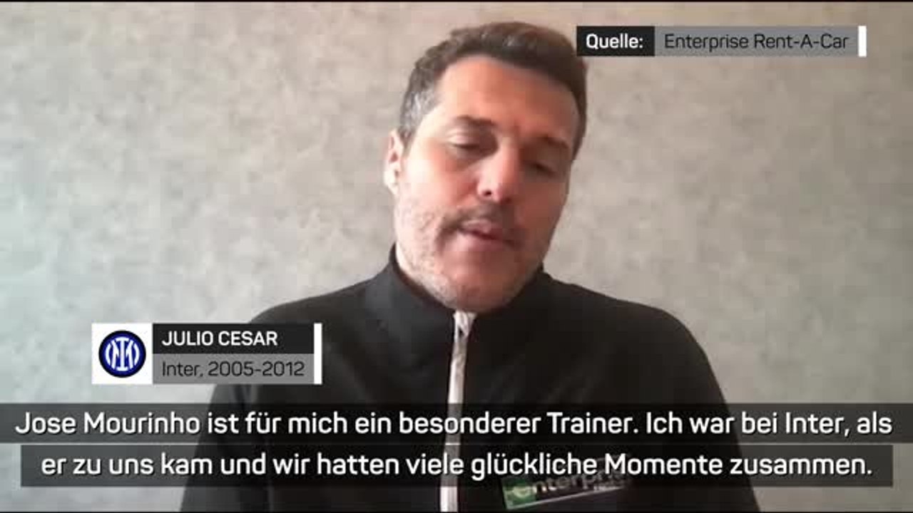 Cesar zu mourinho: "gewohnt trophäen zu holen"