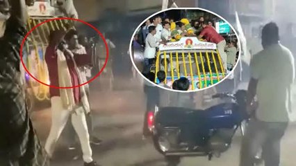 డబ్బులు వెదజల్లుతూ ఏపీ మంత్రికి స్వాగతం.. ఇది మామూలు రచ్చ కాదు!