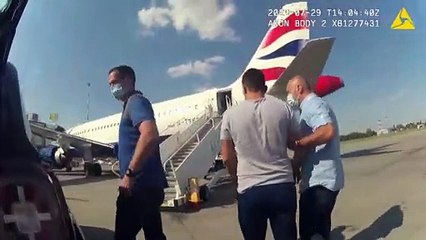 Calin was arrested in Bucharest and brought back to the UK. Video: Kent Police