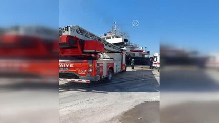 Beli tutulduğu için gemide mahsur kalan personel kurtarıldı