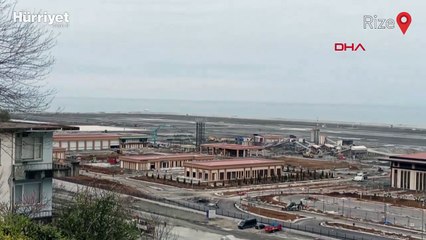 Rize- Artvin Havalimanı'nda test uçuşu