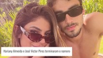 Namoro de Hariany Almeida com ator José Victor Pires chega ao fim: 'Decisão tomada em comum acordo'