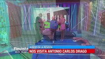 Humor: Un poco exaltado, 'Antonio Carlos Drago' intentó explicar su altercado