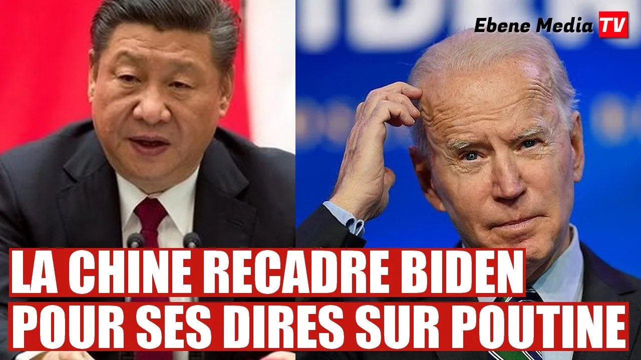La Chine recadre durement Joe Biden suite à ses propos sur Poutine