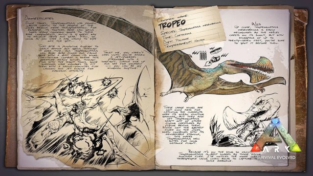 Tropeognathus Ark : Comment l'apprivoiser, localisation... Tout savoir sur ce dinosaure