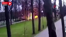 Harkov'daki parka gerçekleştirilen saldırının görüntüsü ortaya çıktı