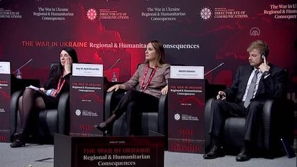 Başkentte "Ukrayna'da Savaş: Bölgesel ve İnsani Sonuçlar" konferansı düzenlendi