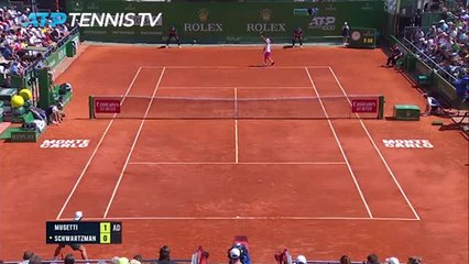 Monte-Carlo - Schwartzman en quarts