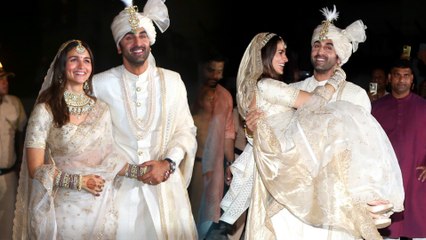 Alia Bhatt-Ranbir Kapoor Make First Public Appearance After Wedding
