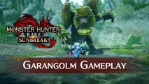 Monster Hunter Rise Sunbreak : Gameplay face au Garangolm