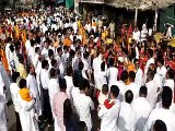 Mahavir Jayanti Festival2022: भगवान महावीर के लगे जयकारें, पग-पग पर हुई पुष्पवर्षा...video