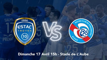 Teaser | RDV dimanche pour ESTAC-Strasbourg !
