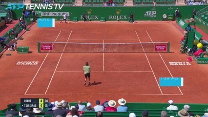 Tsitsipas battles past Djere to continue title defence