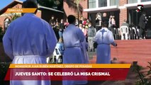 Jueves santo: se celebró la misa crismal