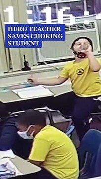 Héros du jour : une prof sauve un élève qui s’étouffe avec un bouchon (États-Unis)