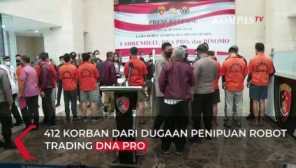 412 Korban Robot Trading DNA Pro Lapor ke Bareskrim, Total Kerugian Rp31 Miliar!