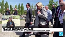 French presidential race: Le Pen in Avignon in push for more votes