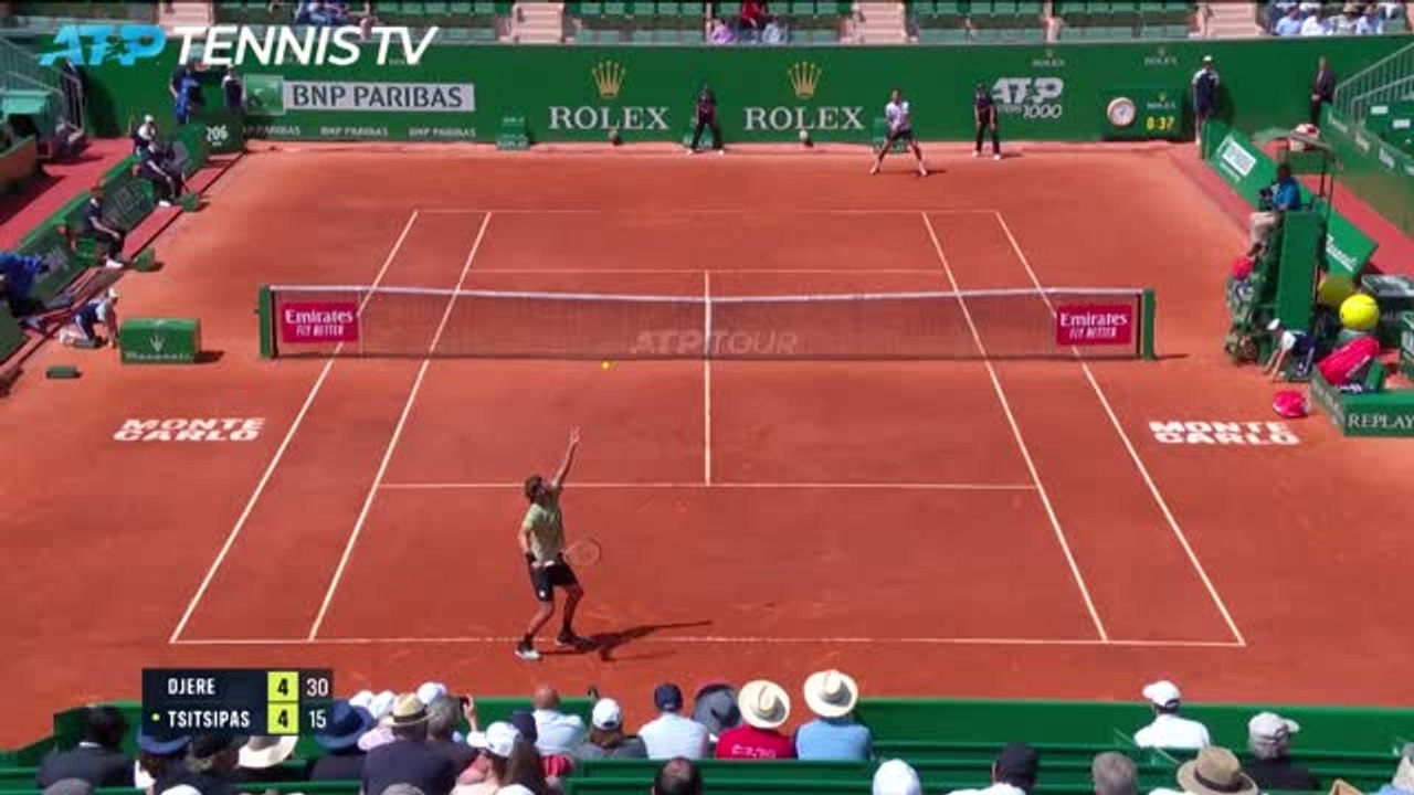 Highlights: Tsitsipas ohne Mühe im Viertelfinale
