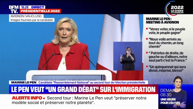 Marine Le Pen: Il y a eu une politique des villes, avec moi, il y aura une grande politique des campagnes