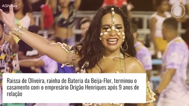 Rainha de Bateria da Beija-Flor, Raissa de Oliveira vai desfilar solteira pela 1ª vez em 9 anos. Saiba mais!