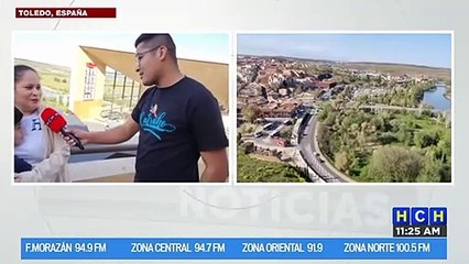 Catrachos en España aprovechan Semana Santa para pasarla bien