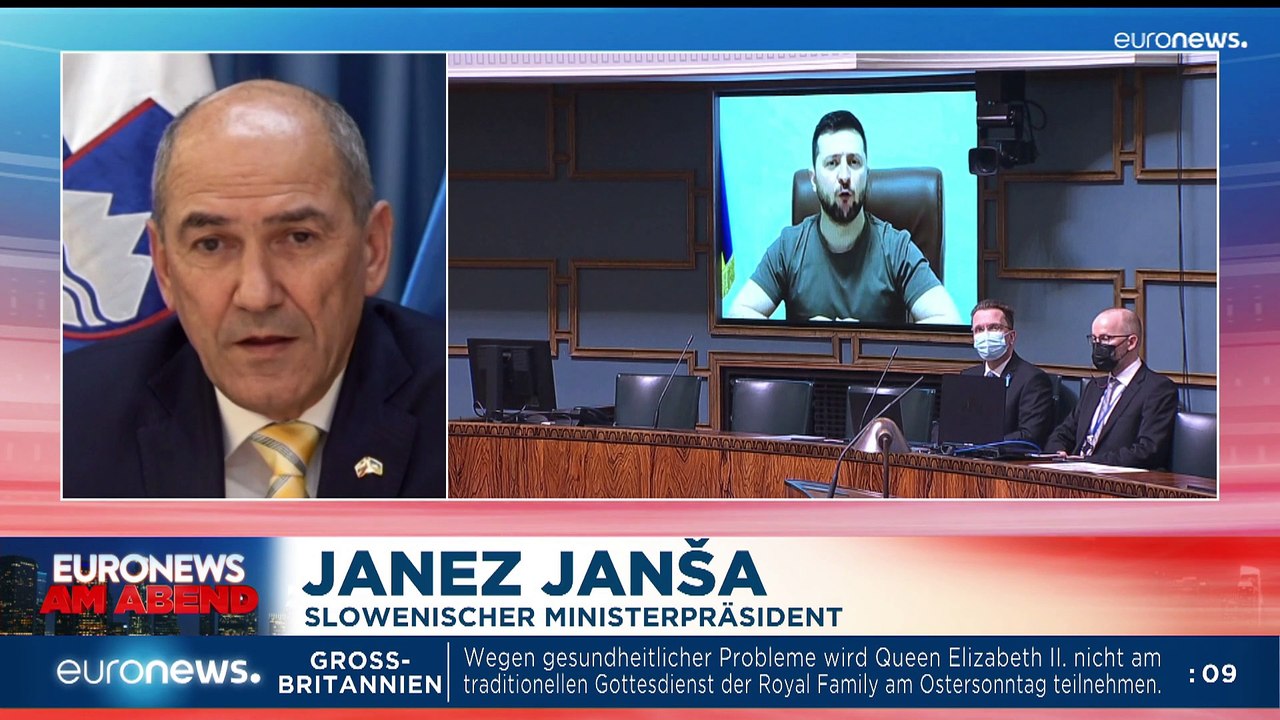 Krieg in der Ukraine Tag 50: Ist die Moskwa gesunken? Euronews am Abend 14.04.22