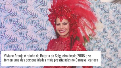 Grávida, Viviane Araujo faz revelação sobre aposentadoria no Carnaval: 'Não tenho mais aquele vigor'