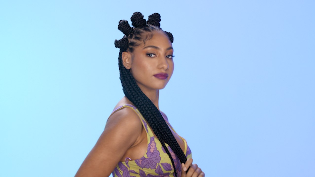 Crown Hair Knotless Braids | Cosmo's "The Braid Up"