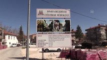 Tarihi Damgacı Sokak'ta restorasyon çalışmaları başladı