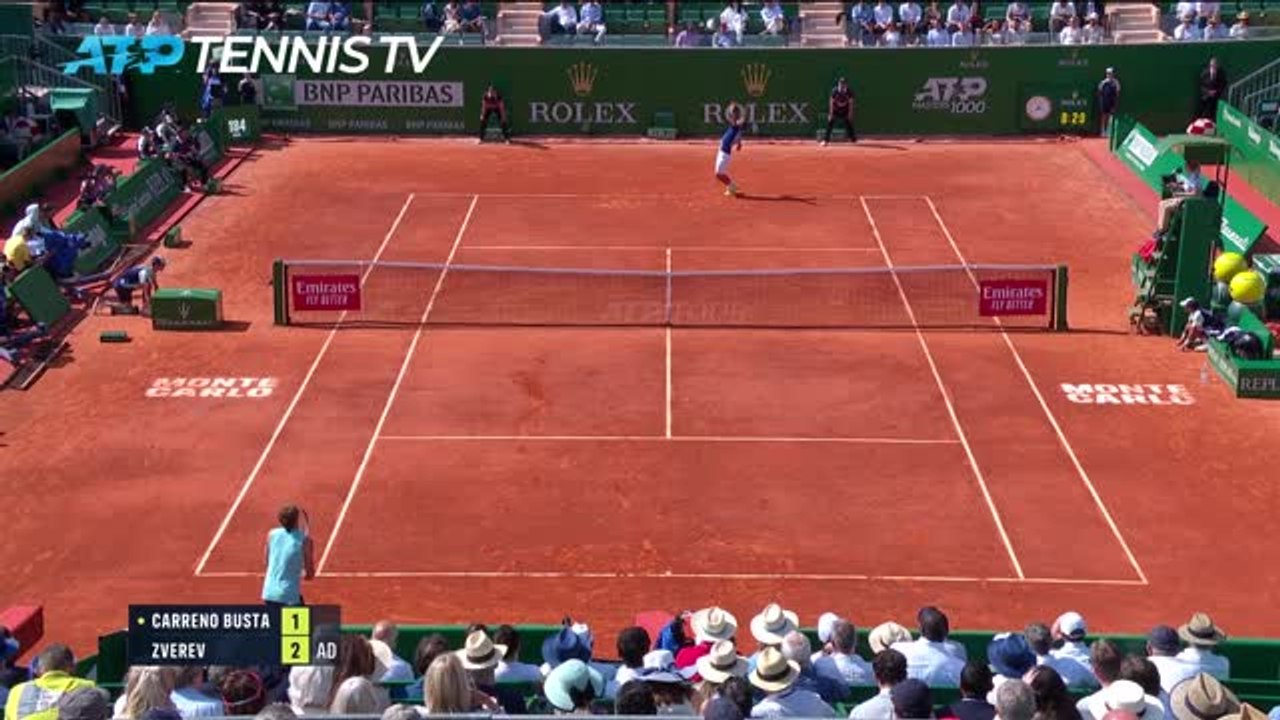 Highlights: Zverev schlägt Carreño Busta