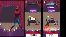 FRIDAY NIGHT FUNKIN FNF SINGING SPIDERMAN DANCING NOOB VS PRO @FNF @FRIDAYNIGHTF