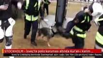 İsveç'te polis koruması altında Kur'an-ı Kerim yakma provokasyonu