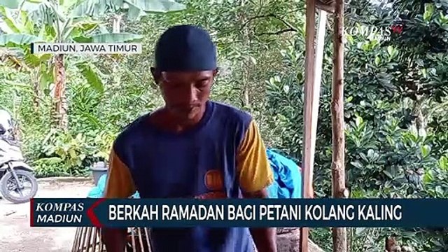 Berkah Ramadan Bagi Petani Kolang Kaling