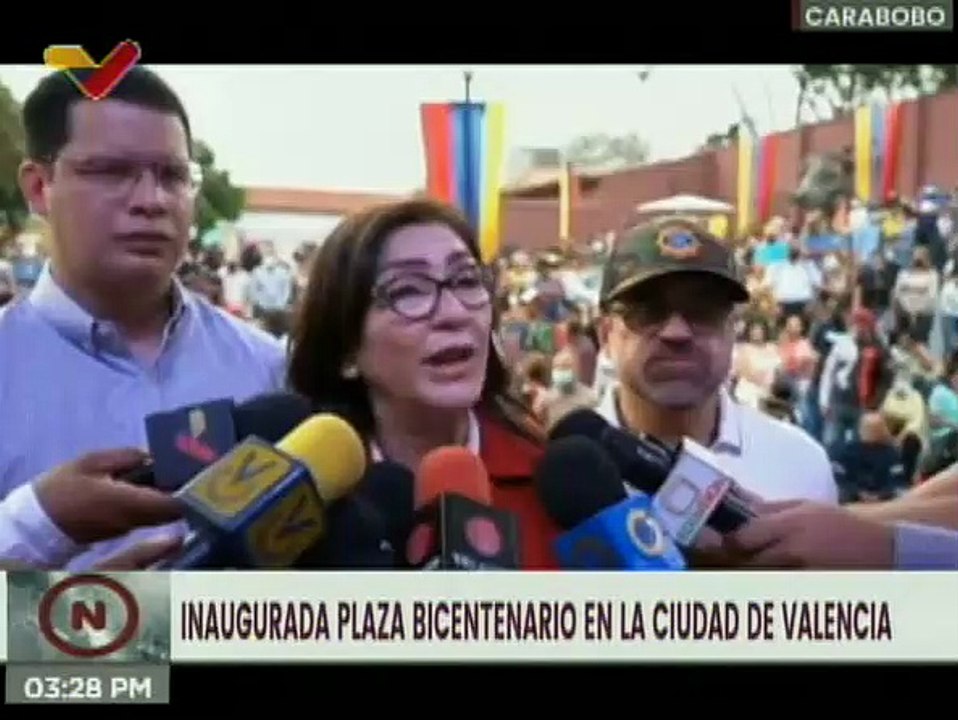 Carabobo | Inauguran Plaza Bicentenario en casco histórico de Valencia