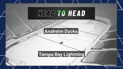 Anaheim Ducks at Tampa Bay Lightning: Moneyline, April 14, 2022