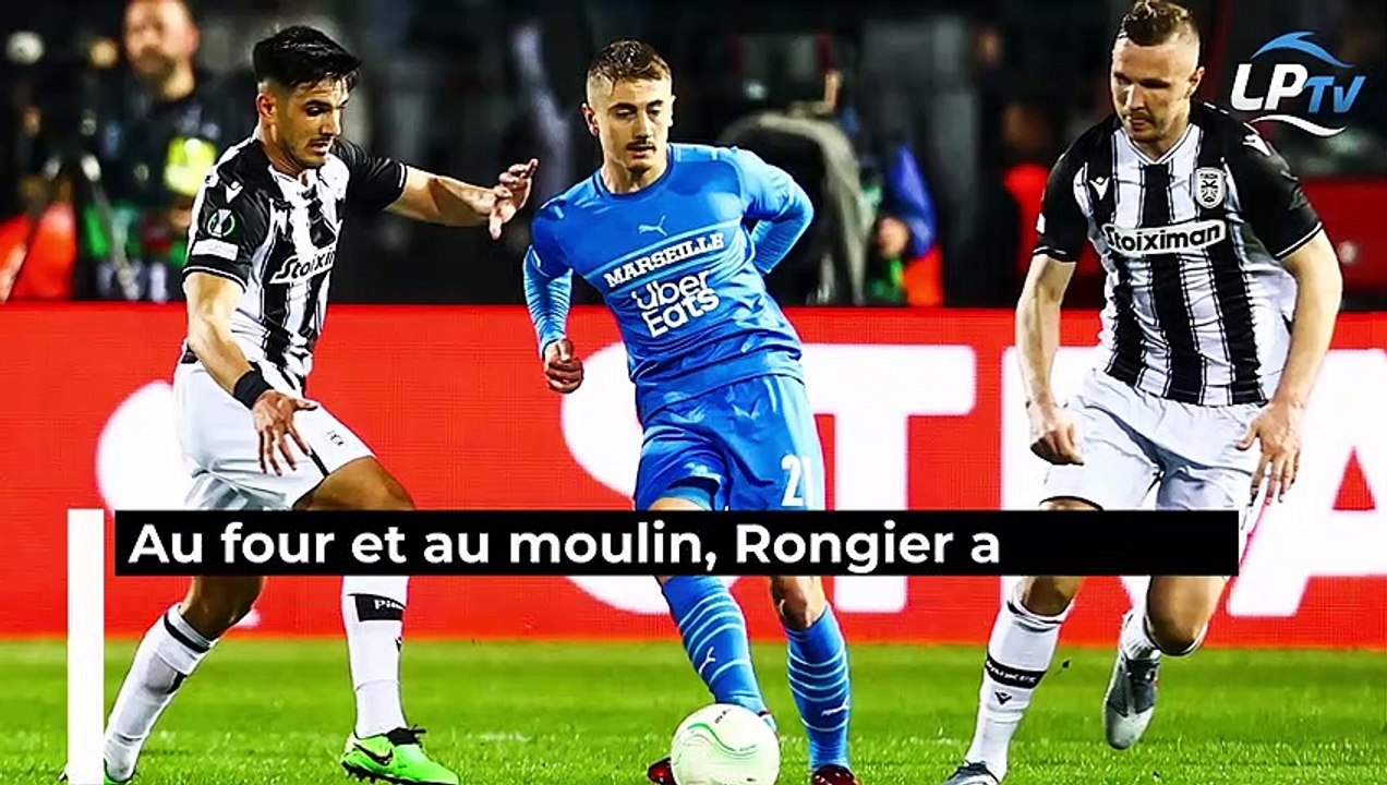 OM : Rongier rend hommage "à ceux qui ont moins de temps de jeu"