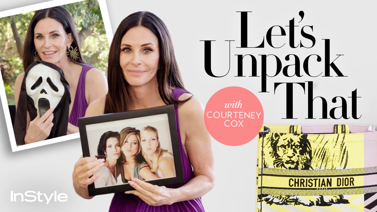 Courteney Cox Can’t Sleep for Days After Watching the Scream Movies | Let’s Unpack That | InStyle