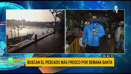 Jueves Santo: personas se amanecen para conseguir pescado en terminal de VMT