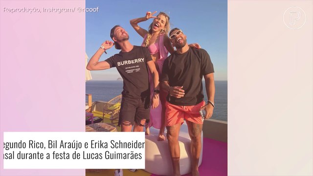 Rico Melquiades dá detalhes sobre a primeira vez de Bil Araújo e Erika Schneider