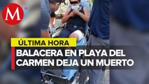 Asesinan a una persona en estacionamiento de Playa del Carmen; taxista resulta herido