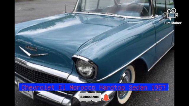 1957 Chevrolet El Morocco Hardtop Sedan . سيارات كلاسيكيه