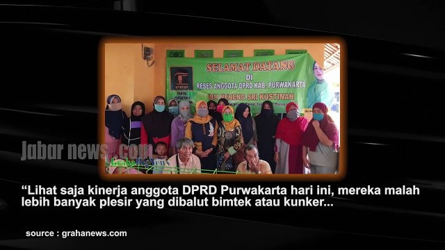 GMMP SEBUT ANGGARAN RESES DPRD PURWAKARTA PEMBOROSAN!