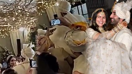 Alia Ranbir Wedding: Alia Ranbir Jaimala Video Viral, Grand Celebration Inside Video । Boldsky