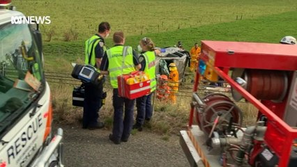 PM urges safety on roads after security detail car crash