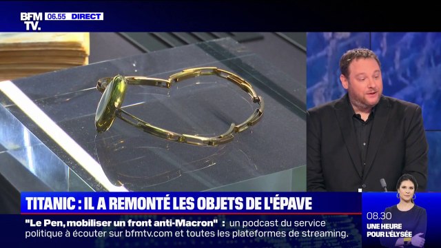 110 ans du naufrage du Titanic: Paul-Henri Nargeolet, l’homme qui a remonté les objets de l’épave