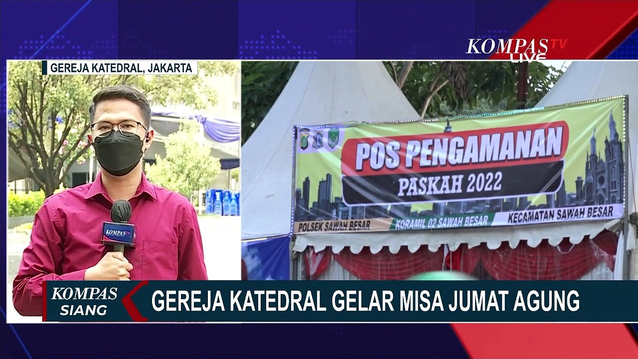 Jumat Agung, Gereja Katedral Jakarta Gelar Misa
