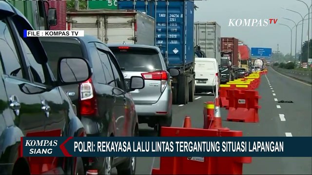 Korlantas Siapkan, One Way, Contra Flow, Hingga Ganjil Genap untuk Arus Mudik