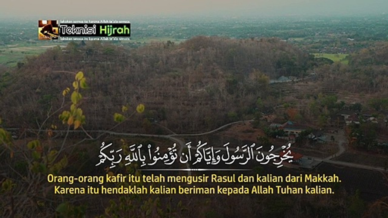 Surah Al-Mumtahanah | Mishari Rasyid Al-Afasy | Teknisi Hijrah